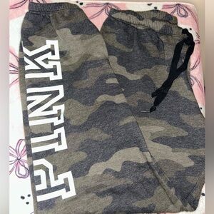VS PINK Camo Joggers